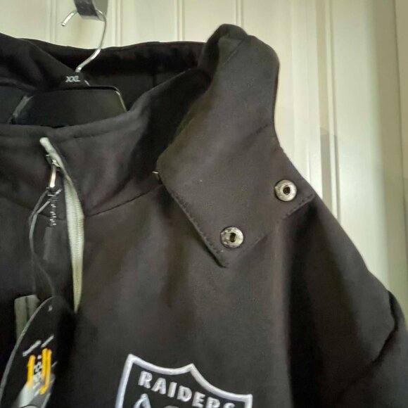 NWT NFL RAIDERS JACKET XXL - Picture 3 of 10